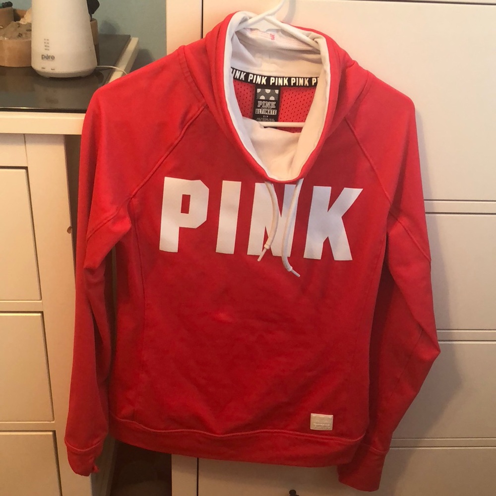 Pink Victoria Secret Ultimate Collection crew neck